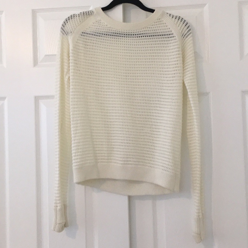 Lululemon Cream knit Sweater